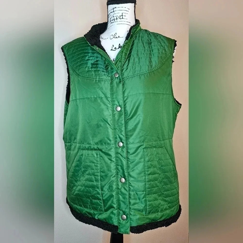 Pendleton Womens Sherpa Vest Size XL